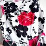 Belle Poque Floral Fit & Flare Dress UK 14/16 Full Skirt Vintage Style Image 9