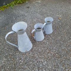 Handmade Antique Metal Jugs