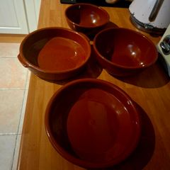 terracotta bowls
