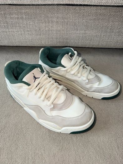 Nike Air Jordan 4 RM Light Cream Midnight Green Men's Trainers - size UK 10.5