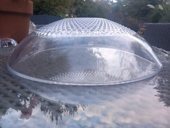 Waterford Crystal v rare John Rocha centrepiece 13.5 inch Lume bowl, no damage, D18