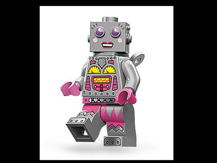 Lego LADY ROBOT Minifigure Lego Series 11 Lego Minifigure