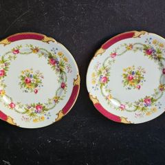Shelley "Dubarry" Tea Plates