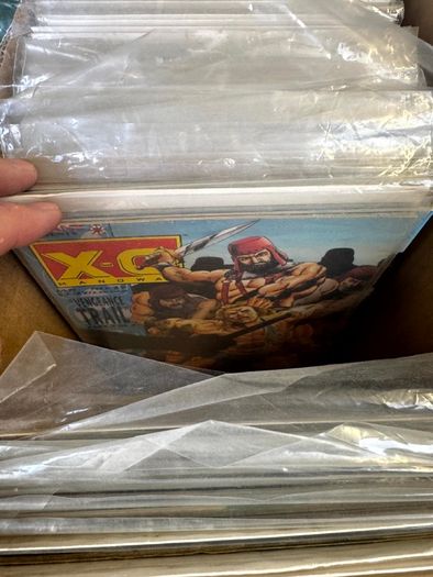 Valiant Long Comic Box w 270 comics for Sale