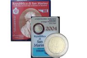 San Marino 2 Euro Brilliant Uncirculated Coin 2004 - Bartolomeo Borghesi