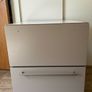 2-Drawer Storage Unit Cream/Beige Image 3