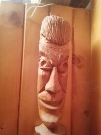 Hand made craft Carved Wooden Sculpture