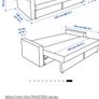 ikea sofa bed with storage Image 5