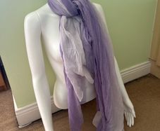 Purple scarf