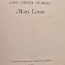 Mary Lavin - A Memory and Other Stories (1973) Image 3