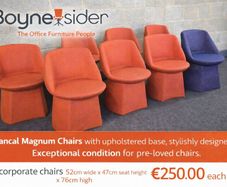 Sancal Magnum chairs x 8