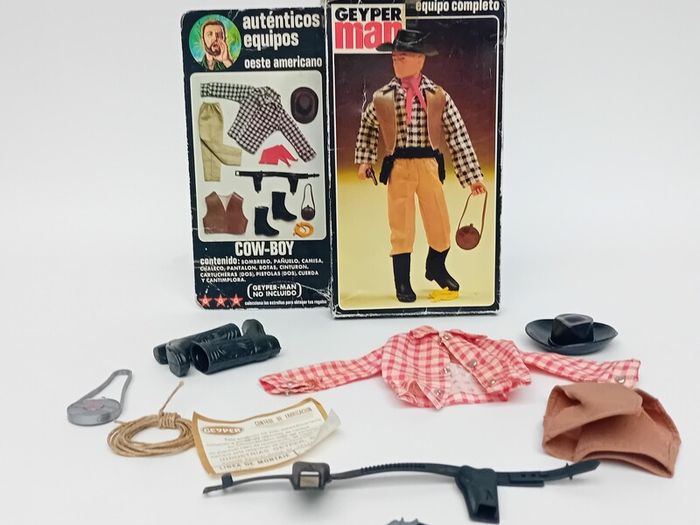 Geyper Man Cowboy Outfit and Equipment Boxed