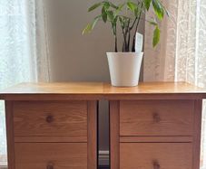Wood Nightstands/ bedside lockers/ End Tables (Set of 2)