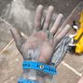 Steel butchers glove Image 2
