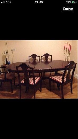 Table and Chairs
