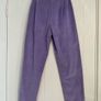 Vintage Purple Corduroy Trousers Image 3