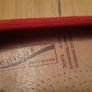 Red Suede Floral Low Wedge Ballet Pump Image 2