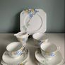 Colclough deco style  pretty and charming china tea for two Image 6
