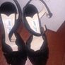 Jimmy Choo Velour Ankle Strap Sandals Image 2