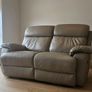 2 Seat Electric Recliner Leather Sofa Image 2