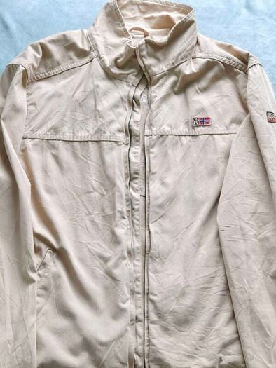 Napapijri Geographic Expedition Camp Vintage Men Jacket XL BEIGE