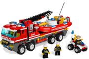 Lego City 7213: Off-Road Truck &amp; Fireboat (2010) 100% Complete (NO BOX)