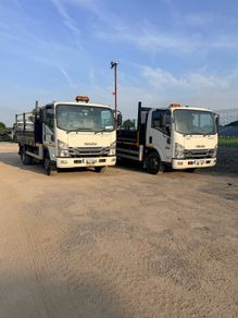 Izuzu tipper taxed and tested