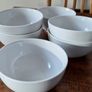 Habitat / Queensberry Hunt 'Bistro' white porcelain full-set dinnerware Image 4