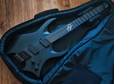 Solar H2.6C Headless Guitar Carbon Black (Delivery available)