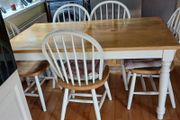 Stunning Very Solid 5Ft Wooden Kitchen Dining Table - Can Deliver
