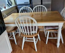 Stunning Very Solid 5Ft Wooden Kitchen Dining Table - Can Deliver