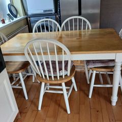 Stunning Very Solid 5Ft Wooden Kitchen Dining Table - Can Deliver