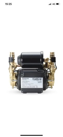 shower pump , monsoon pump, Stuart Turner pump positive and negative heads