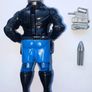 Terminator 2 Blaster T-1000 Action Figure Police Vintage 1991 Kenner Carolco Image 2