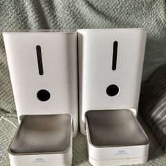 Two Xiaomi Smart Pet Food Feeders