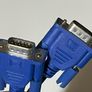 New: Blue/Black VGA to VGA Cable (15-pin, Male to Male) Image 2