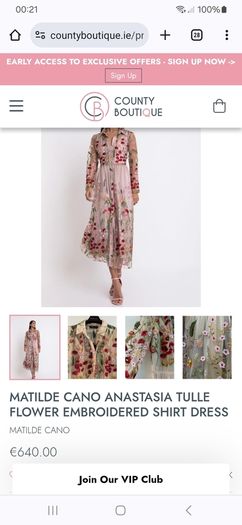 Matilde Cano Anatasia Dress