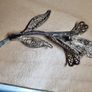 Vintage Silver Marcasite Brooch Image 4