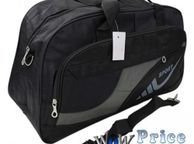 main image for ad 2362 Black Sport Bag 3 Pockets Handbag