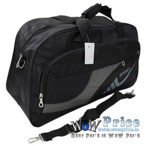 2362 Black Sport Bag 3 Pockets Handbag