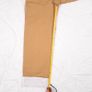 Zara Tan Camel Brown High Waist Wide Leg Trousers with White Turn-Up Cuffs Size S Image 9