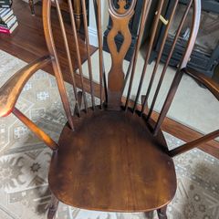 Ercol rocking chair - vintage wooden design