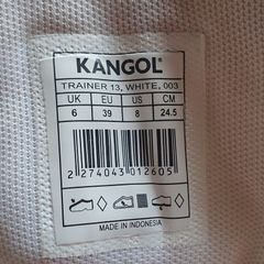 A Pair of  Kangol Trainers Size UK 6 - Read Carefully - E