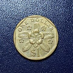 Singapore 1 dollar coin