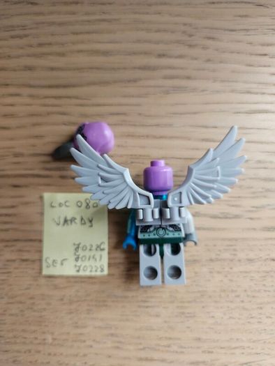 lego loc080 vardy, set 70226, 70141, 70228