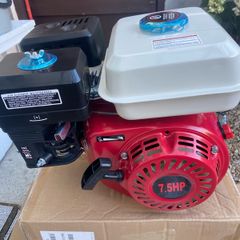 Gasoline micro engine 4KW four-stroke small power accessories 196CC flat key shaft engine OHV structure