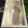 baby bath and changing table with drawers Image 4