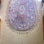 Vintage 70's/80's Oval Wool Rug Image 2