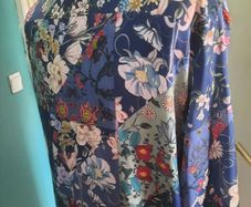 patchwork blouse