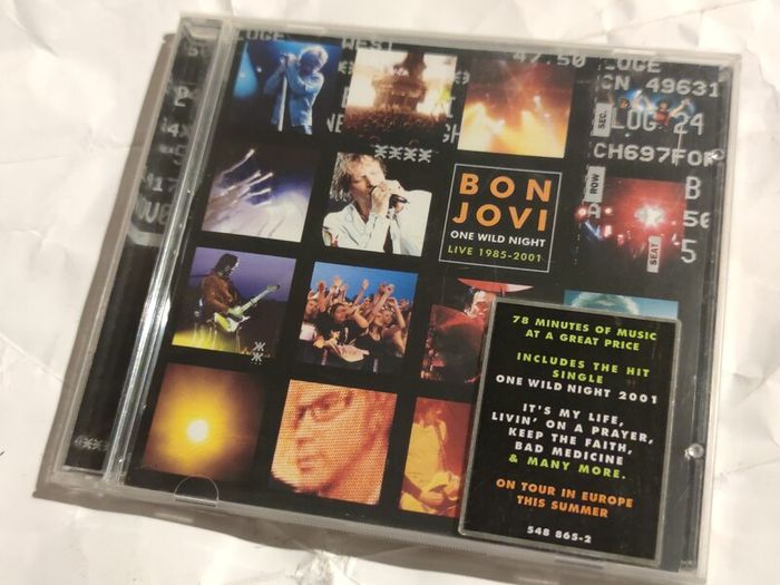 Bon Jovi Live 85-01 Cd